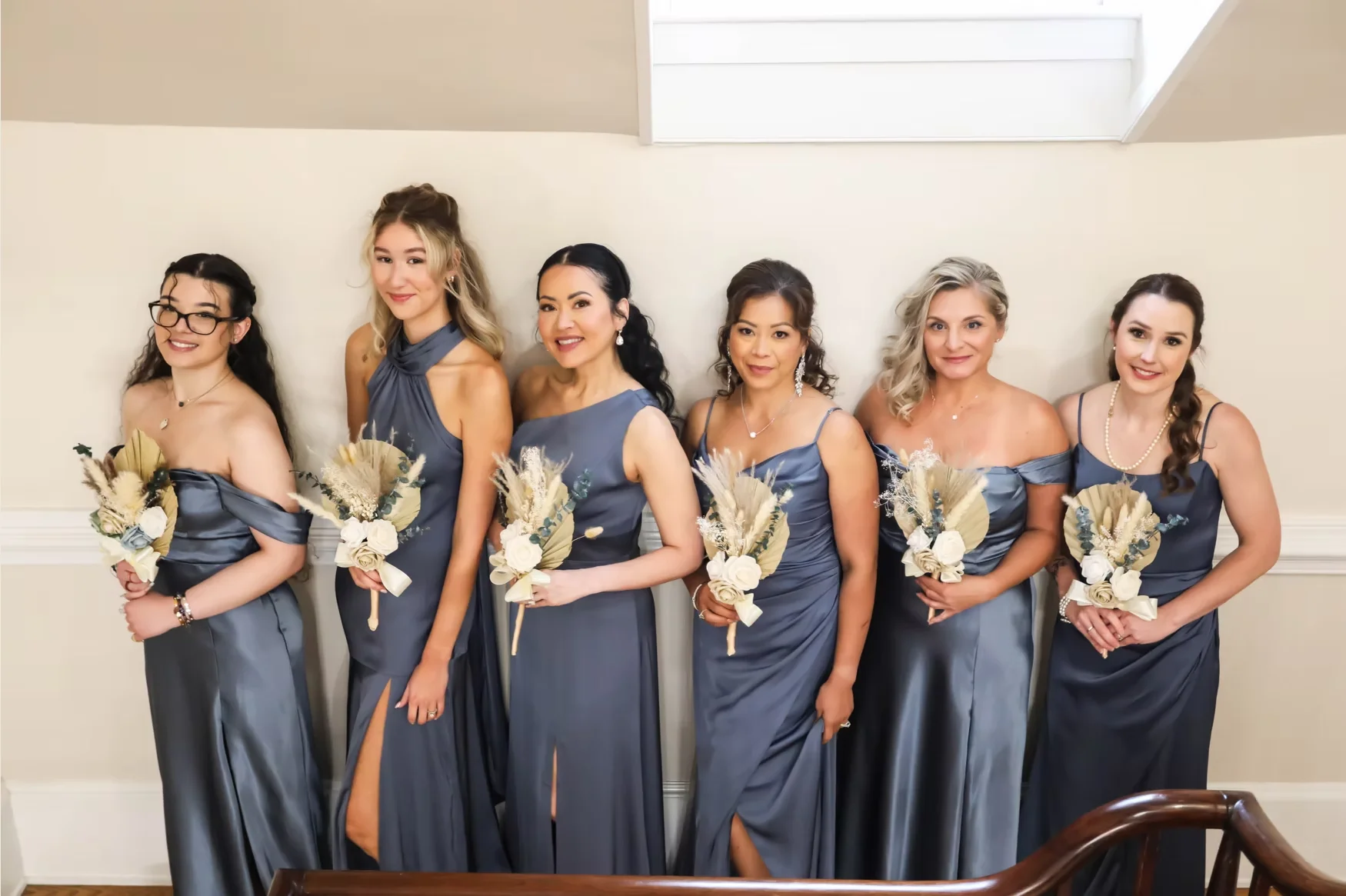 Bridal party makeup by Kay Ja'Bre Artistry